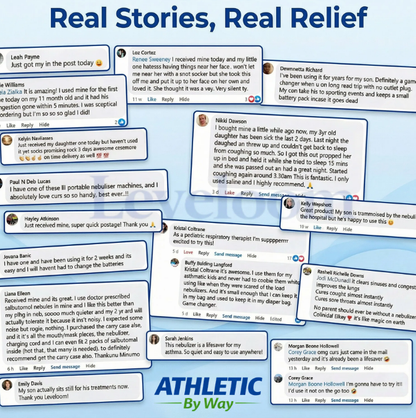 Athletic By Way™ Mesh Portable Nebulizer