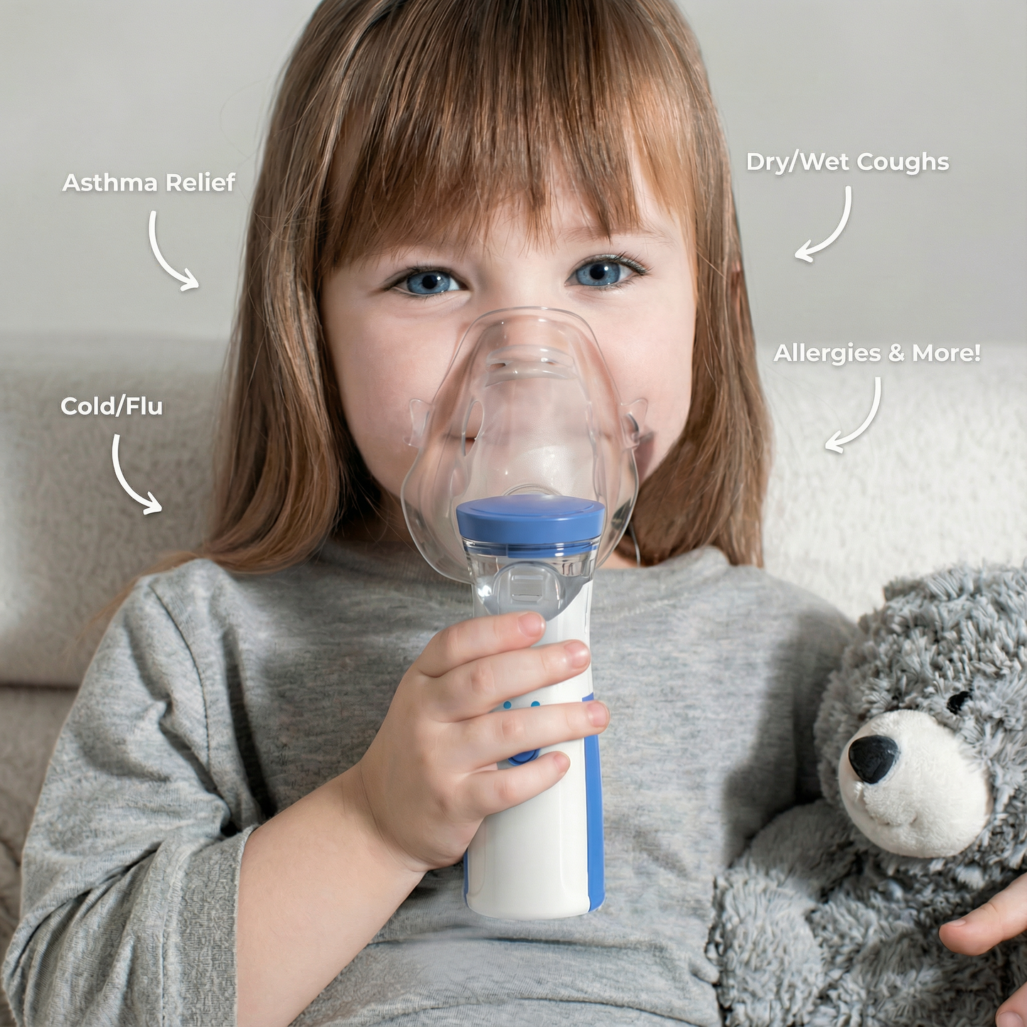 Athletic By Way™ Mesh Portable Nebulizer
